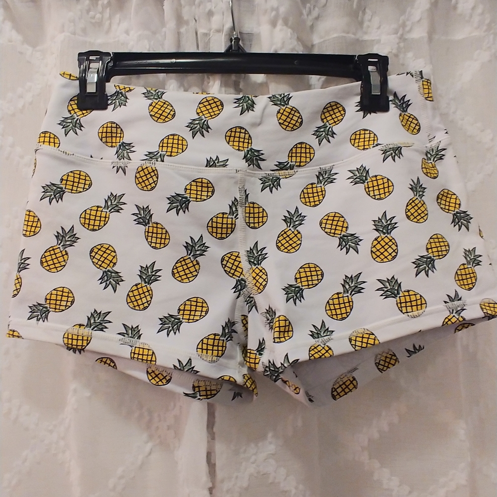 Savage Barbell Pineapple Express Booty Shorts
